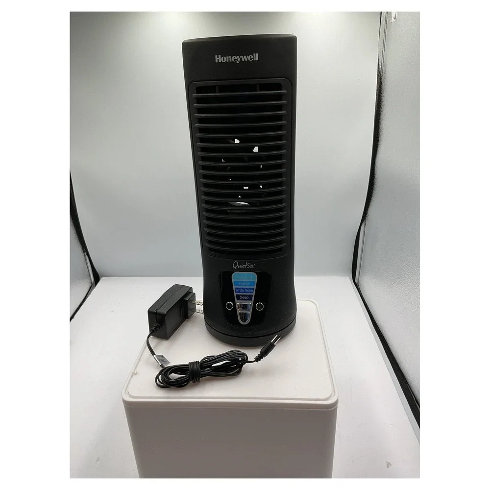 Honeywell QuietSet Desktop Fan with Power Adapter